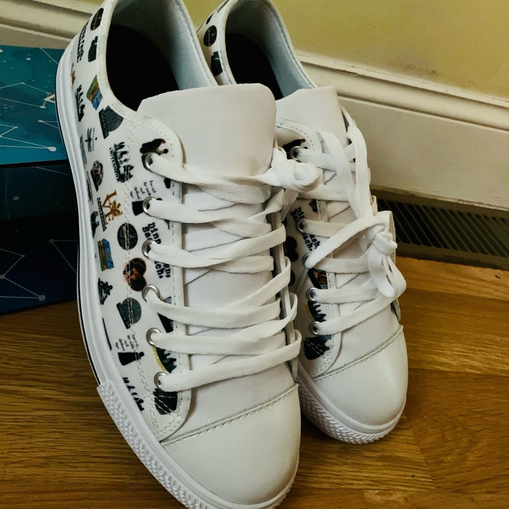Limited Edition Outlander Themed Sneakers! Size 10. Brand New.